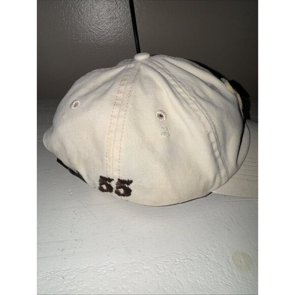 Disney 55th Anniversary Slideback Baseball Cap Beige OS Adjustable Embroidered - Picture 4 of 13